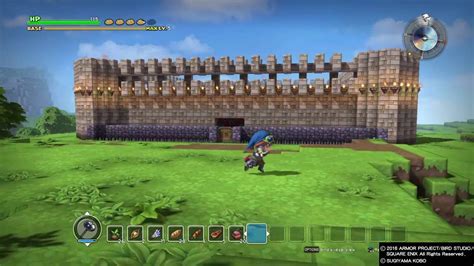 Dragon Quest Builders Story Mode Base Creation Youtube