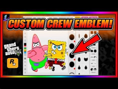 How To Make A Cool Looking Crew Emblem In Gta Online