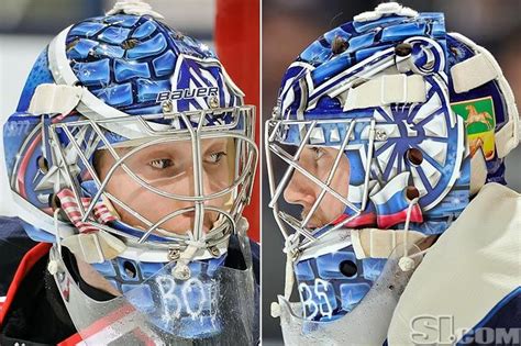 Sergei Bobrovsky 3rd Jersey goalie mask | Goalie mask, Goalie, Hockey ...