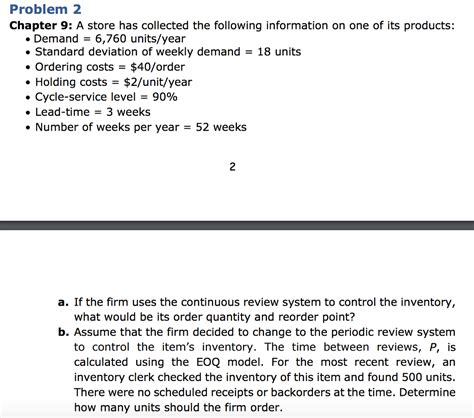 Solved A store has collected the following information on | Chegg.com