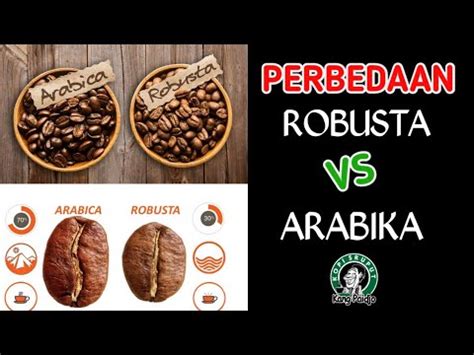 Perbedaan Kopi Robusta Dan Arabika Paidjokopi Chanel YouTube