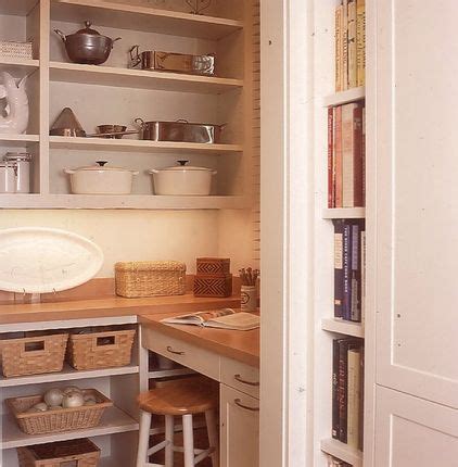 Traditional Kitchen By Gast Architects Organized Pantry With Narrow