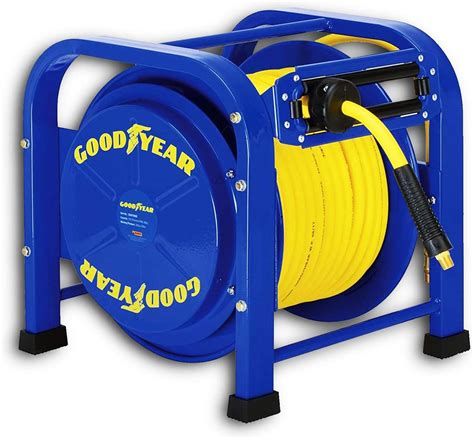 Goodyear Air Hose Reel Retractable 38 Inch X 100 Feet 300 Psi 20