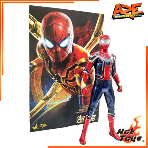Hot Toys Avengers Infinity War Iron Spider Mms Th Scale Figure Shopee Philippines
