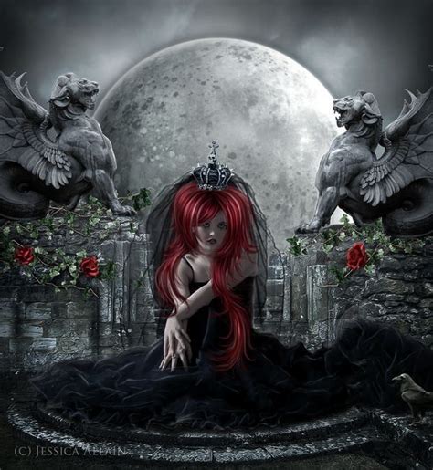 Pin By 🍃🌹🥀🍃pennyrose Black🍃🥀🌹 On ♥️beauty And The Gothic Rose♥️ Dark Gothic Art Beautiful