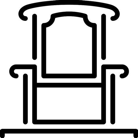 Throne Vector Svg Icon Svg Repo