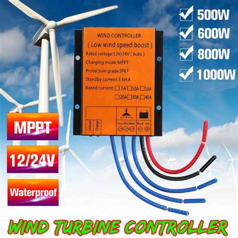 Jual 1000w Peak 12v24v Mppt Wind Turbine Charge Controller Regulator Kota Bekasi Harie