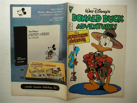 Walt Disney Donald Duck Adventures Orig Komiks Usa Rok