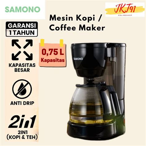 Jual Coffee Maker Mesin Pembuat Kopi Otomatis Multifungsi Samono In