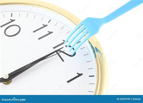 Lunch time stock image. Image of measure, business, alert - 22294783