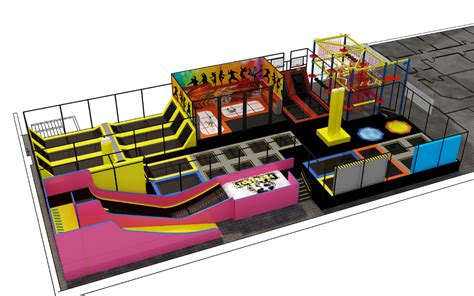 Trampoline park design | Indoor Trampoline park design