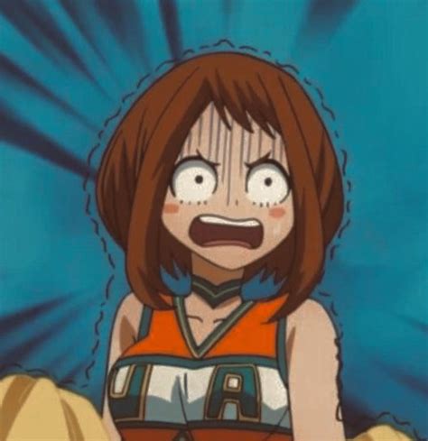 ☺️uraraka Ochako🎀icon Edits Anime Anime Meme Face Cute Anime Pics