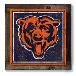 Chicago Bears Wall Art Metal Sign