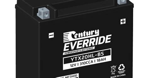YTX20HL-BS - Hi Performance AGM Motorcycle & Powersport batteries ...