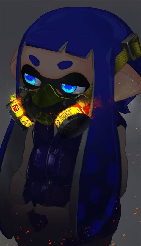 Painters Mask Inkling Girl Splatoon Splatoon Inkling Girl