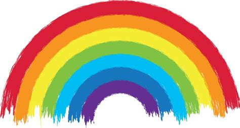 Colorful rainbow or color spectrum Royalty Free Vector Image