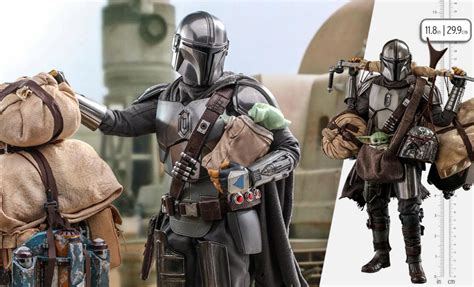 The Mandalorian And Grogu Deluxe Sixth Scale Figure Set By Hot Toys Legacy Comics And Cards