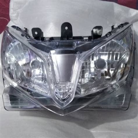 Full Set Mika Lampu Reflektor Lampu Depan Honda Vario 125 Fi Lama