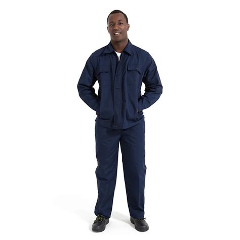 Newly Work Clothing Set Men Work Uniform for Worker Repairman Overalls Dust proof Long Sleeve ...