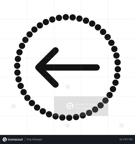 Left Arrow Button Animated Icon Free Download Sign And Symbols Animated