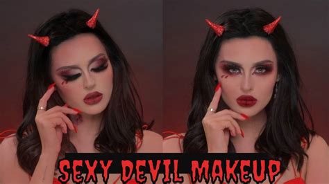 Sexy Devil Halloween Makeup Tutorial Youtube