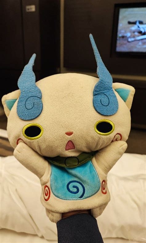 Komasan Plush Hand Puppet Yokai Watch Hobbies Toys Toys Games On