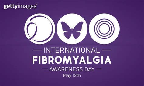 International Fibromyalgia Awareness Day May Vector Illustration