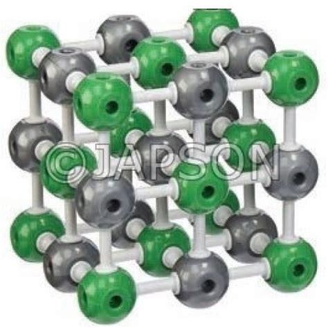 Molecular Model Set - Sodium Chloride - Open 36 Atoms