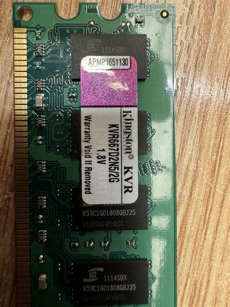 Kingston Kvr D N G Gb Pc Ddr Ddr Sdram Mhz