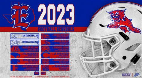 2023 Bobcat Football Schedule | Edinburg High School