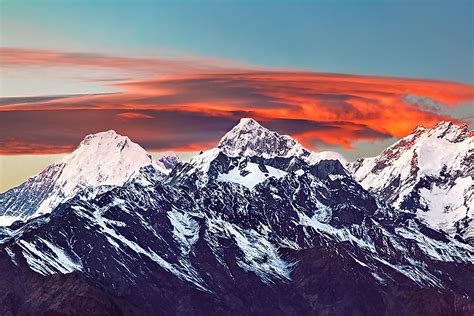 The Tallest Mountains In The World Worldatlas