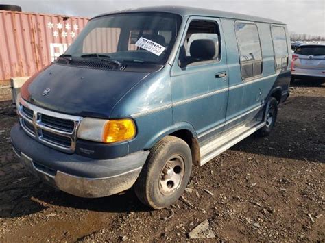 1998 Dodge Ram Van B1500 For Sale Il Chicago North Thu Apr 04 2024 Used And Repairable