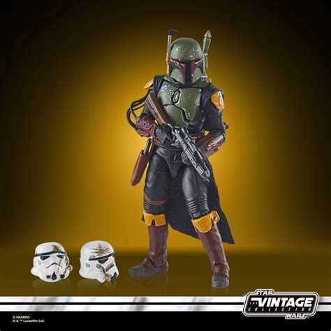 Star Wars The Vintage Collection Boba Fett (Tatooine) Deluxe Figure 3 ...