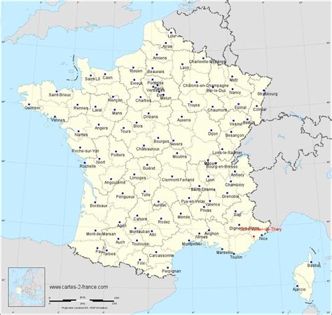 Carte De Saint Vallier De Thiey