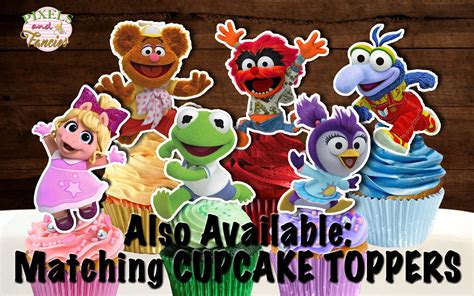 Muppet Babies Cake Topper Muppet Babies Centerpiece Muppet Etsy