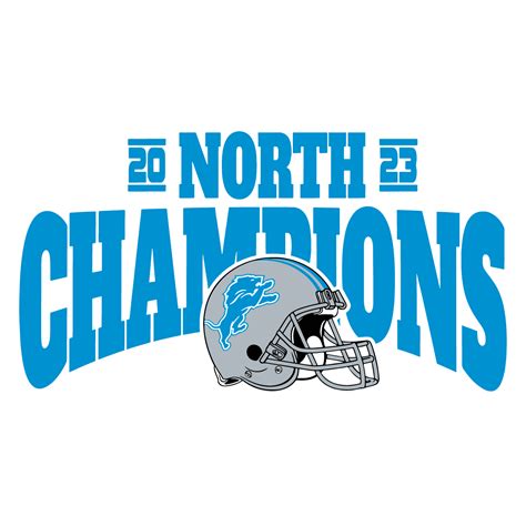 North Champions Helmet Detroit Lions Svg Inspire Uplift