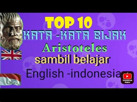 Kata Kata Motivasi I Aristoteles Quotes I Belajar Bahasa Inggris I Kata