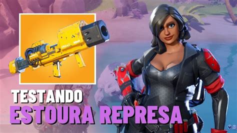 Testando Estoura Represa Fortnite Salve O Mundo Youtube