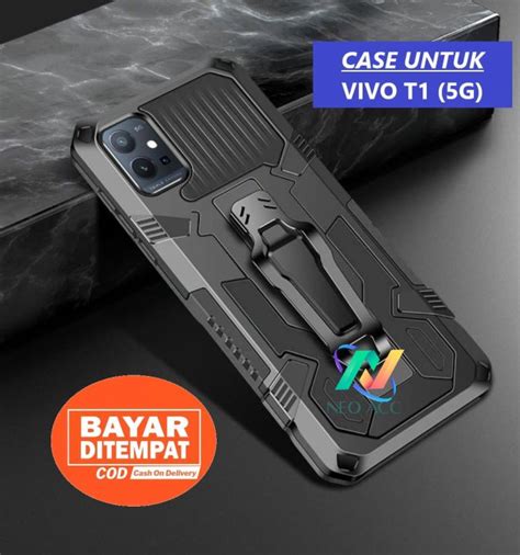 CASING HP VIVO T1 5G MODEL BARU HARD CASE KLIP KESING SILIKON