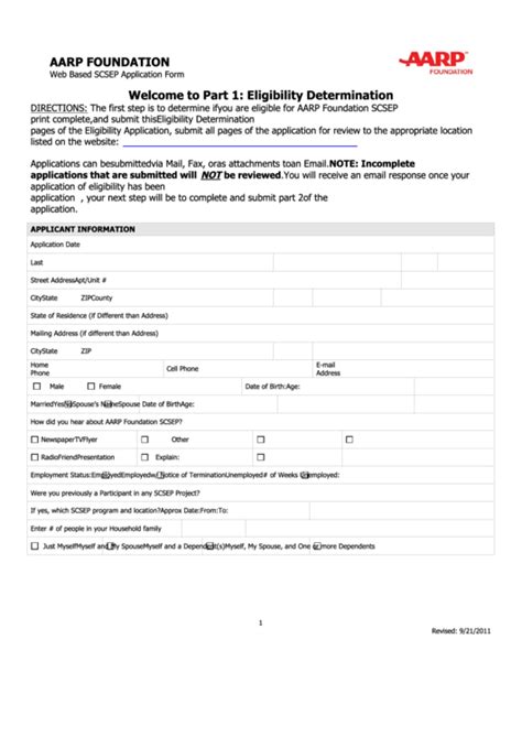 Aarp Printable Forms