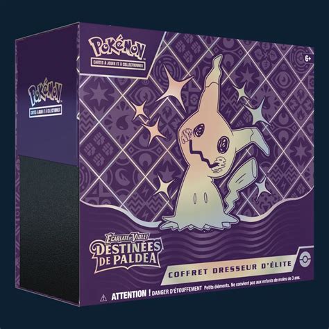 FR Pokémon Coffret Dresseur d Elite ETB Destinée de Paldea