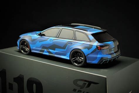 Audi Rs Avant Gmk Camo Voiture Gt Spirit Gt Modelkars