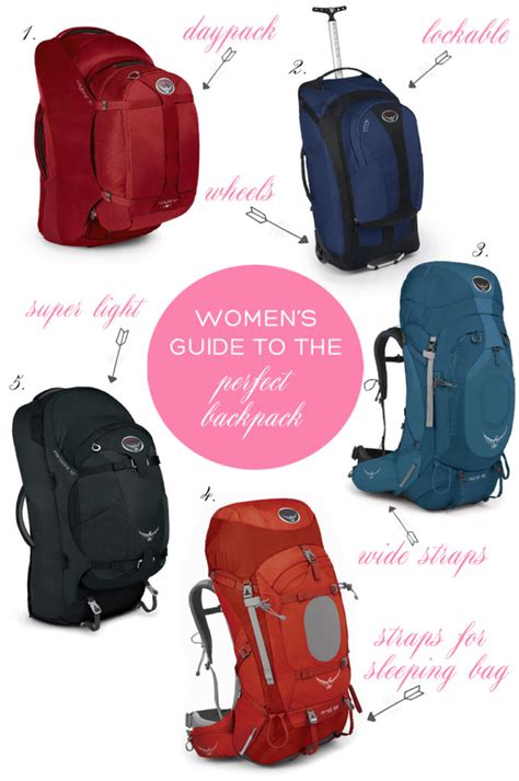 Womens Guide To Choosing The Perfect Backpack