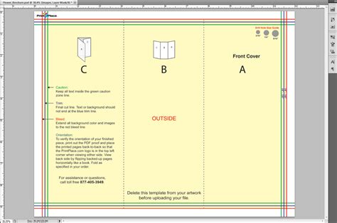 How To Create A Quick And Amazing Brochure In Photoshop PrintPlace