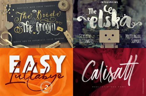 20 Script Fonts Bundle Konstantine Studio