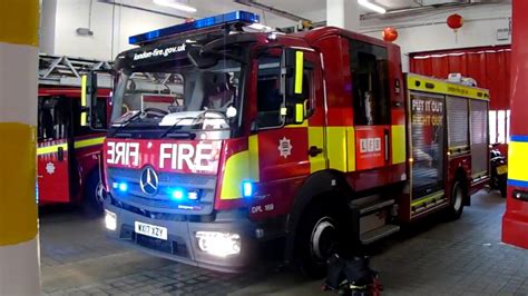 London Fire Brigade Soho S NEW Mercedes Atego A241 Blue Light Demo