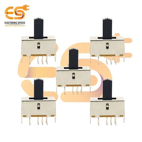 Buy SS23E01 0 3A 30V DP3T 8 Pin Slide Switch Pack Of 5pcs