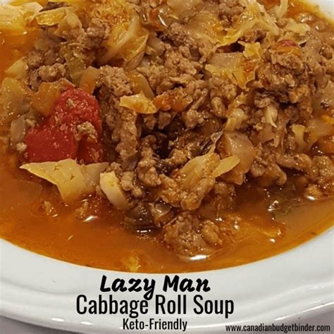 Lazy Man Ground Beef Cabbage Roll Soup | Cabbage rolls, Cabbage roll ...