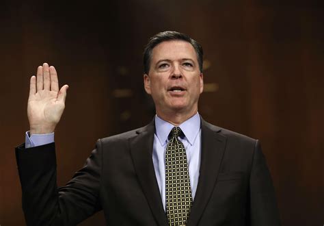 Former Fbi Director James Comey To Testify In Open Session Before