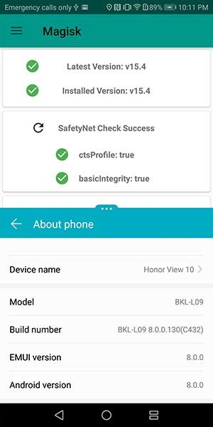 How To Root Honor View 10 Using Magisk Android Oreo